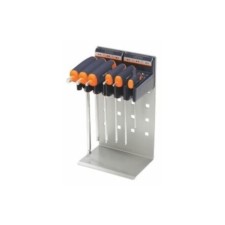 Garant T-Handle Ball End Hex Screwdriver Set with Stand, 6 Pc, 3 mm to 10 mm 627716 6